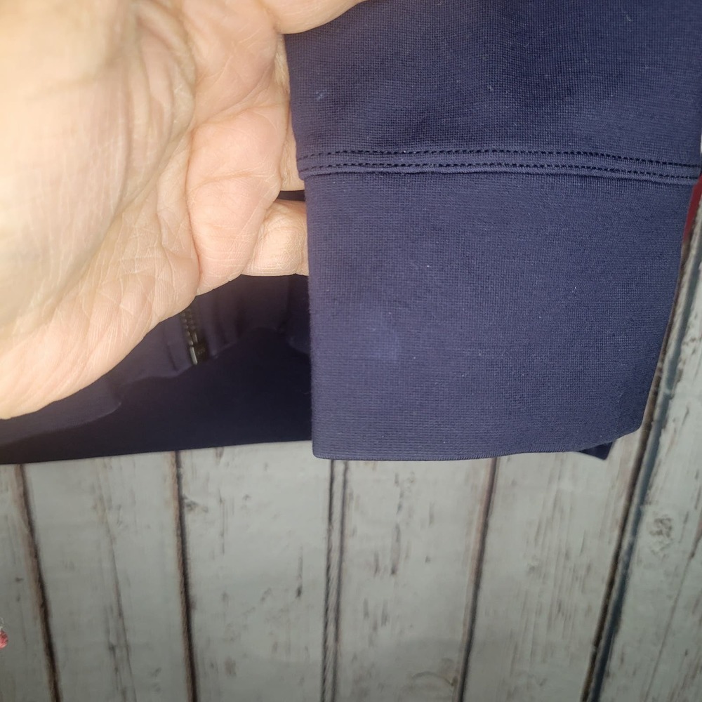 Lululemon Navy Blue Jacket Cover Your Tracks Sz6 - Picture 5 of 8
